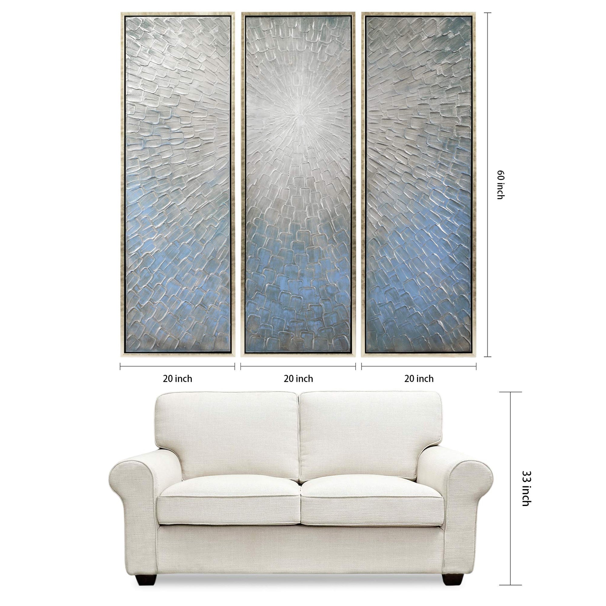 Hand Painted Canvas by Martin Edwards - From Where - 