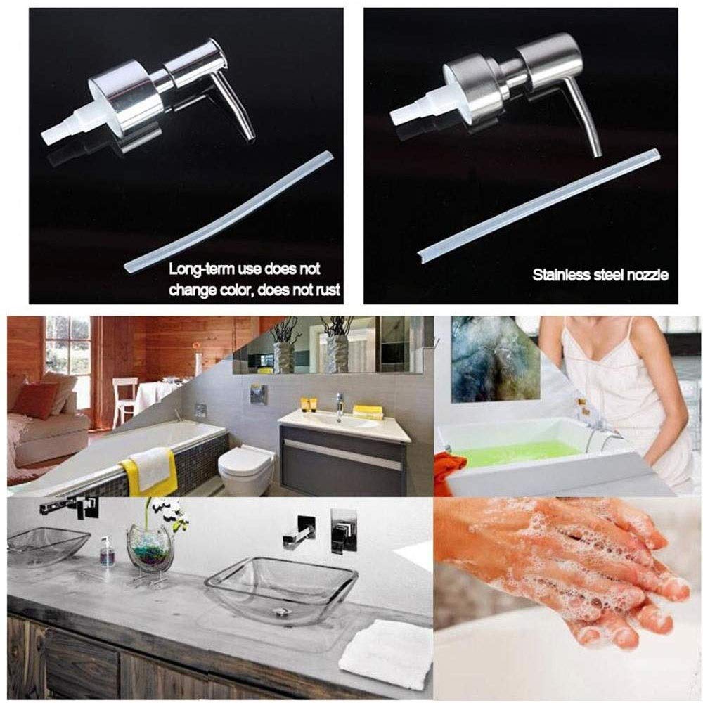 Hand Soap Bottle with Stainless Steel Pump - From Where - 