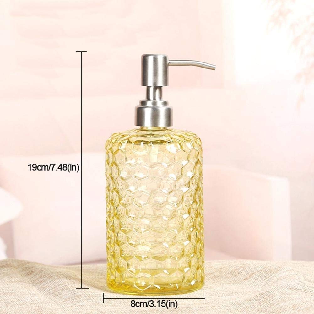 Hand Soap Bottle with Stainless Steel Pump - From Where - 