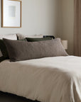 Hand - Stitched Cotton Body Pillow Cover - From Where - 