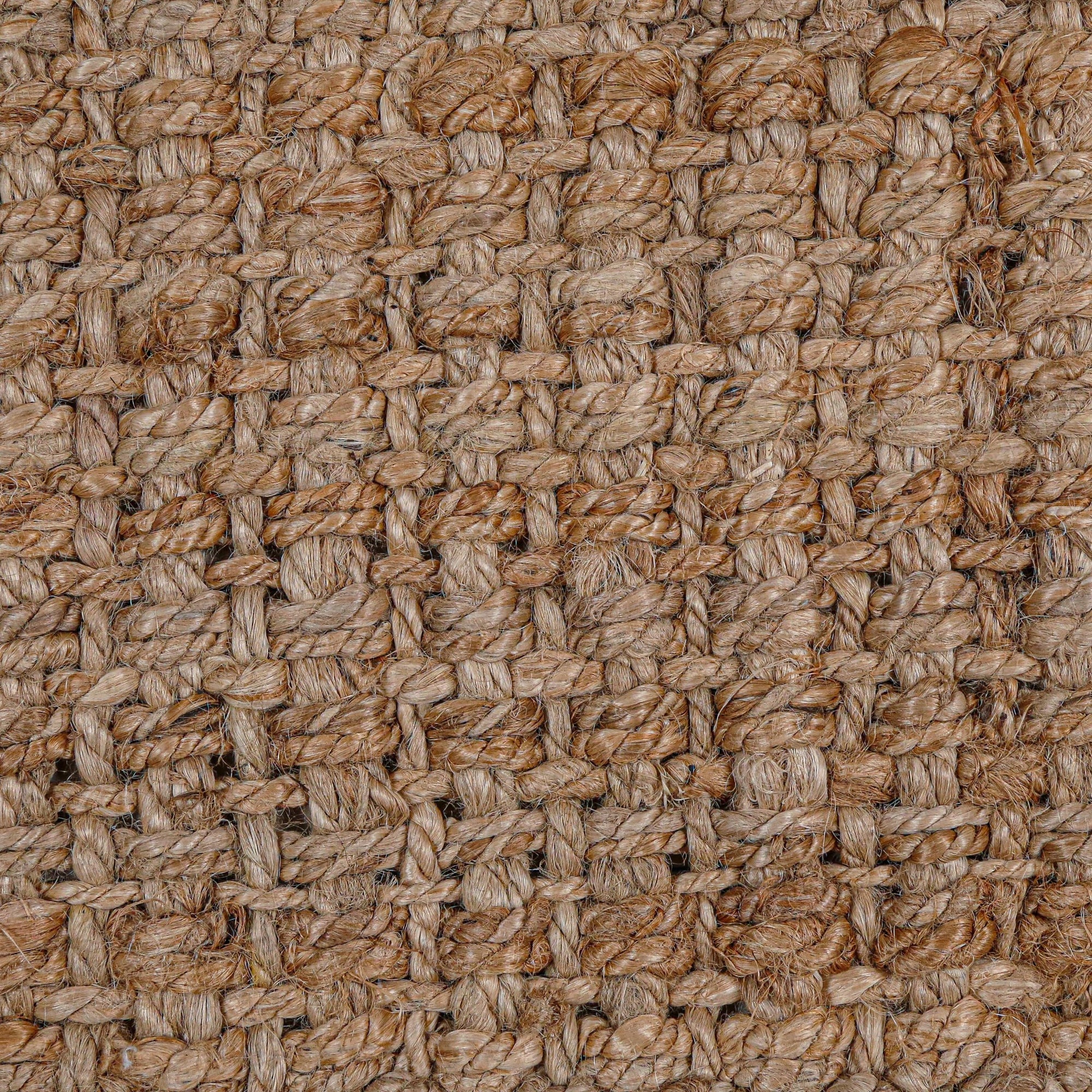 Hand Woven Jute Runner Rug - From Where - 
