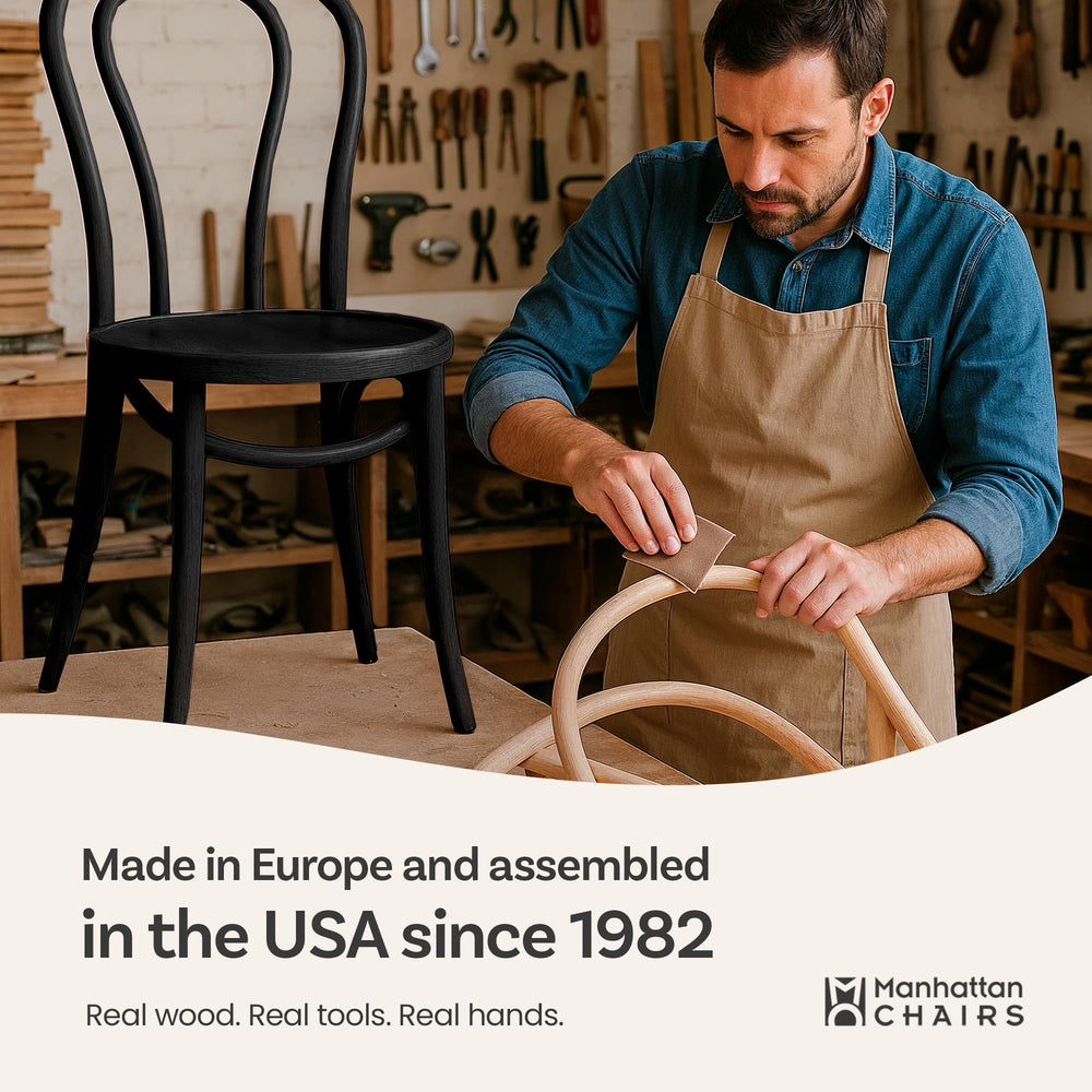 Handcrafted Wood Dining Chairs - From Where - 