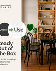 Handcrafted Wood Dining Chairs - From Where - 