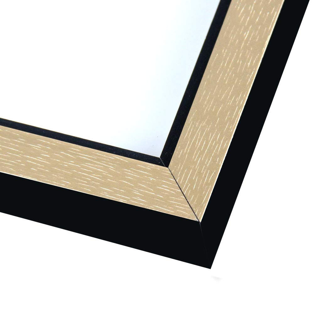 Handmade 40x40cm Gold Edge Agate Stone Wall Art with Shadow Box - From Where - 