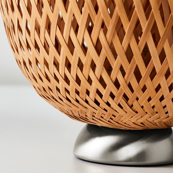 Handmade Bamboo Shade Table Lamp - From Where - 
