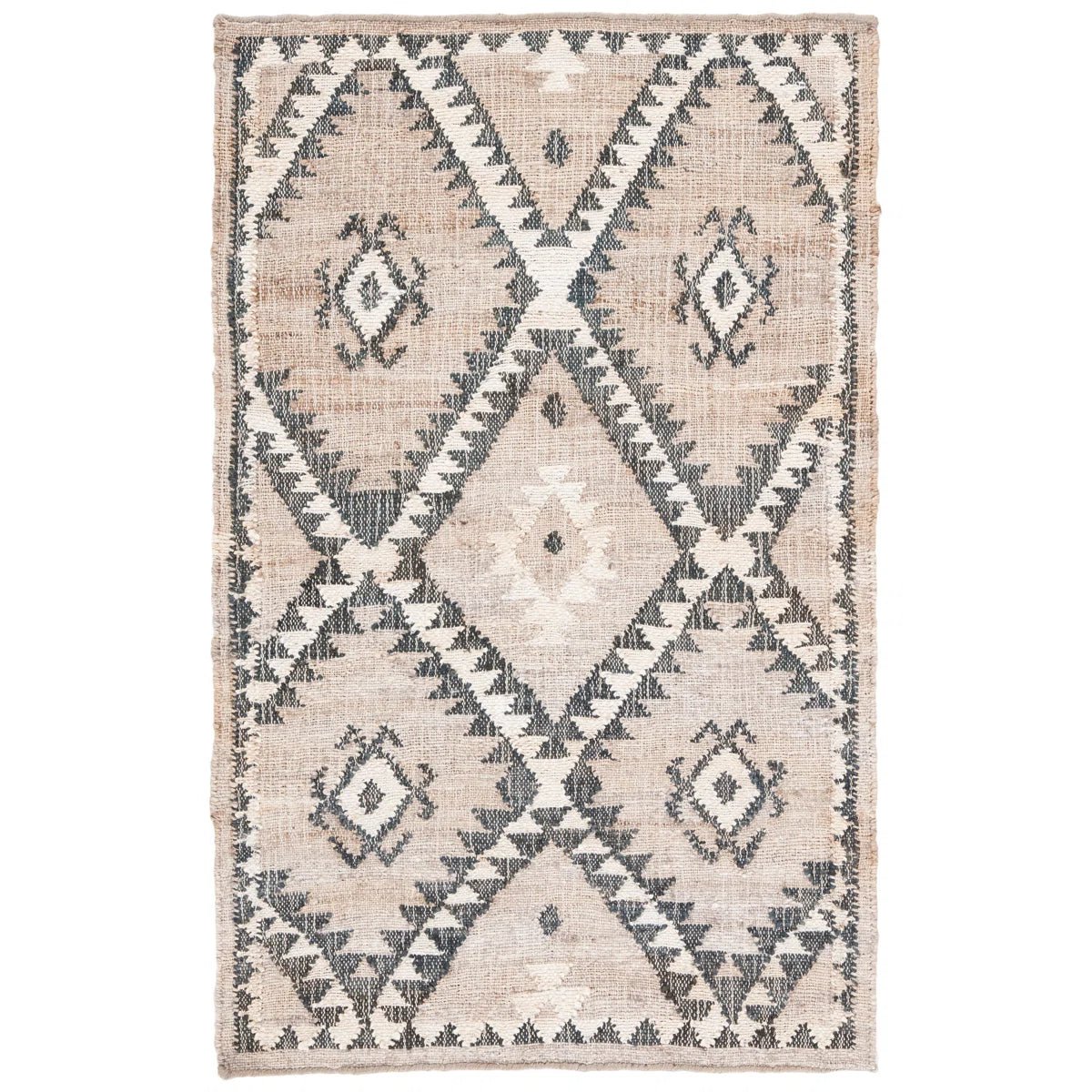 Handmade Flatweave Jute Area Rug - From Where - 