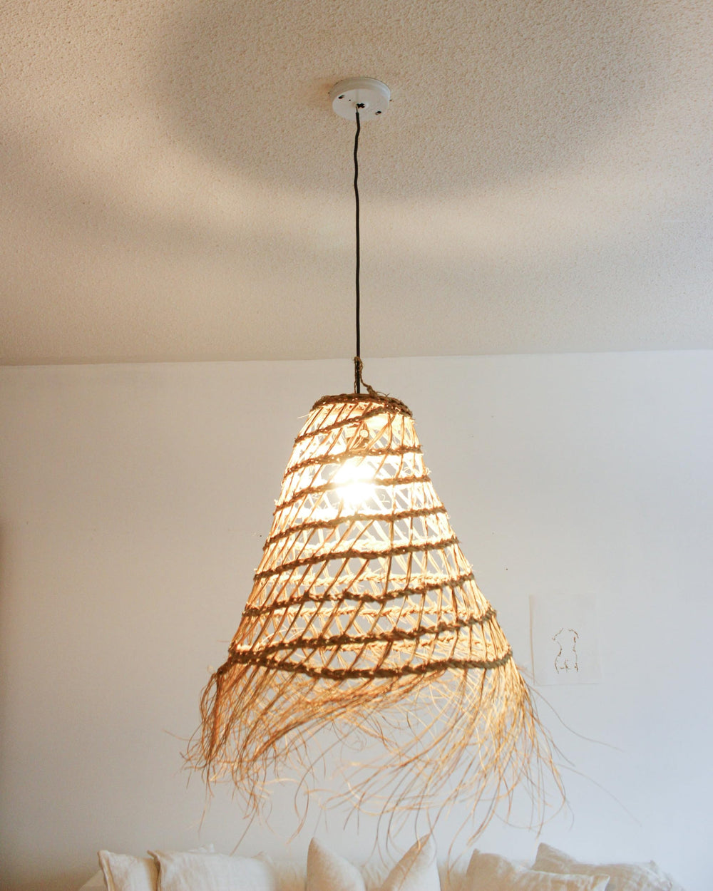 Handwoven Moroccan Lampshade - From Where - 