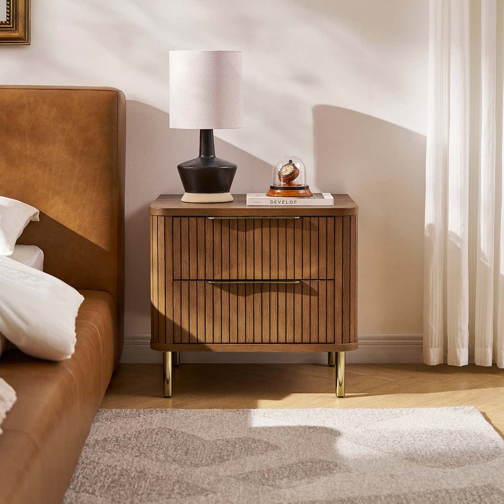 Harper 2-Drawer Nightstand - From Where Finds -