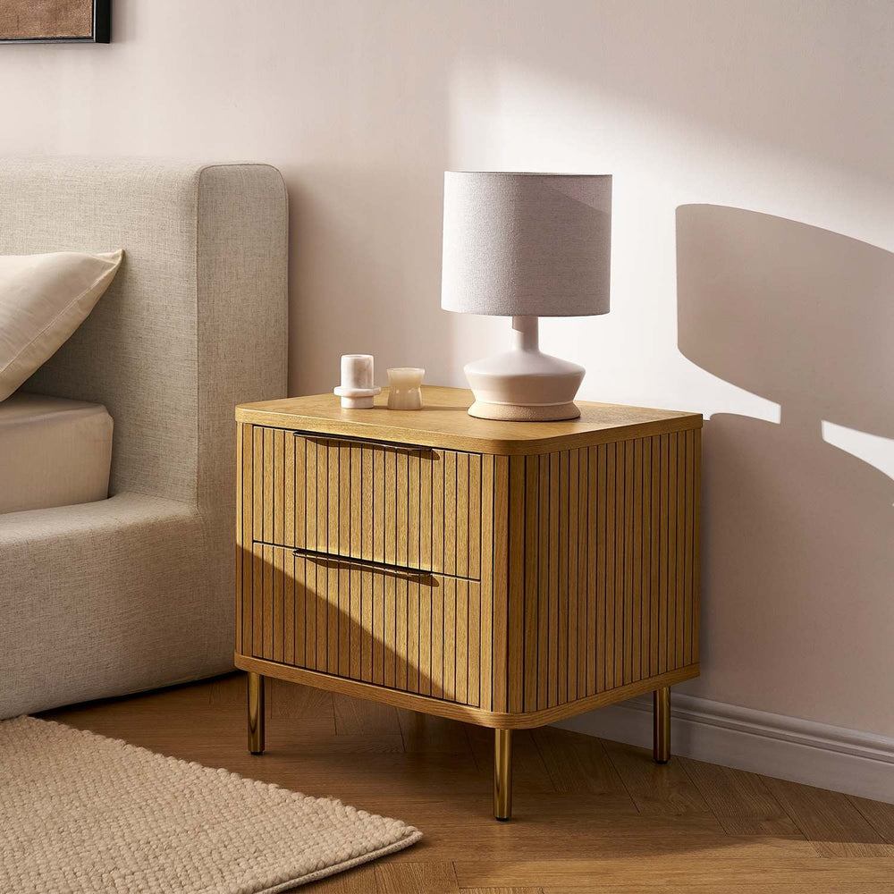 Harper 2-Drawer Nightstand - From Where Finds -
