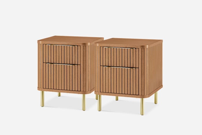 Harper 2 - Drawer Nightstand - From Where Finds -