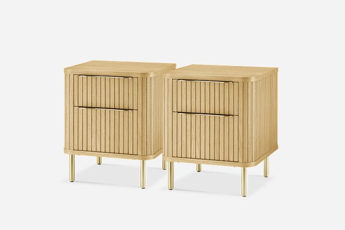 Harper 2 - Drawer Nightstand - From Where Finds -