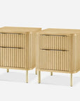 Harper 2 - Drawer Nightstand - From Where Finds -
