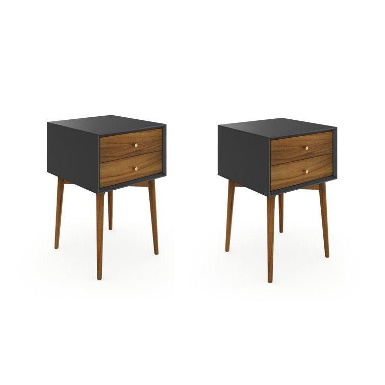 Harper Wood Nighstand With Storage - From Where - 