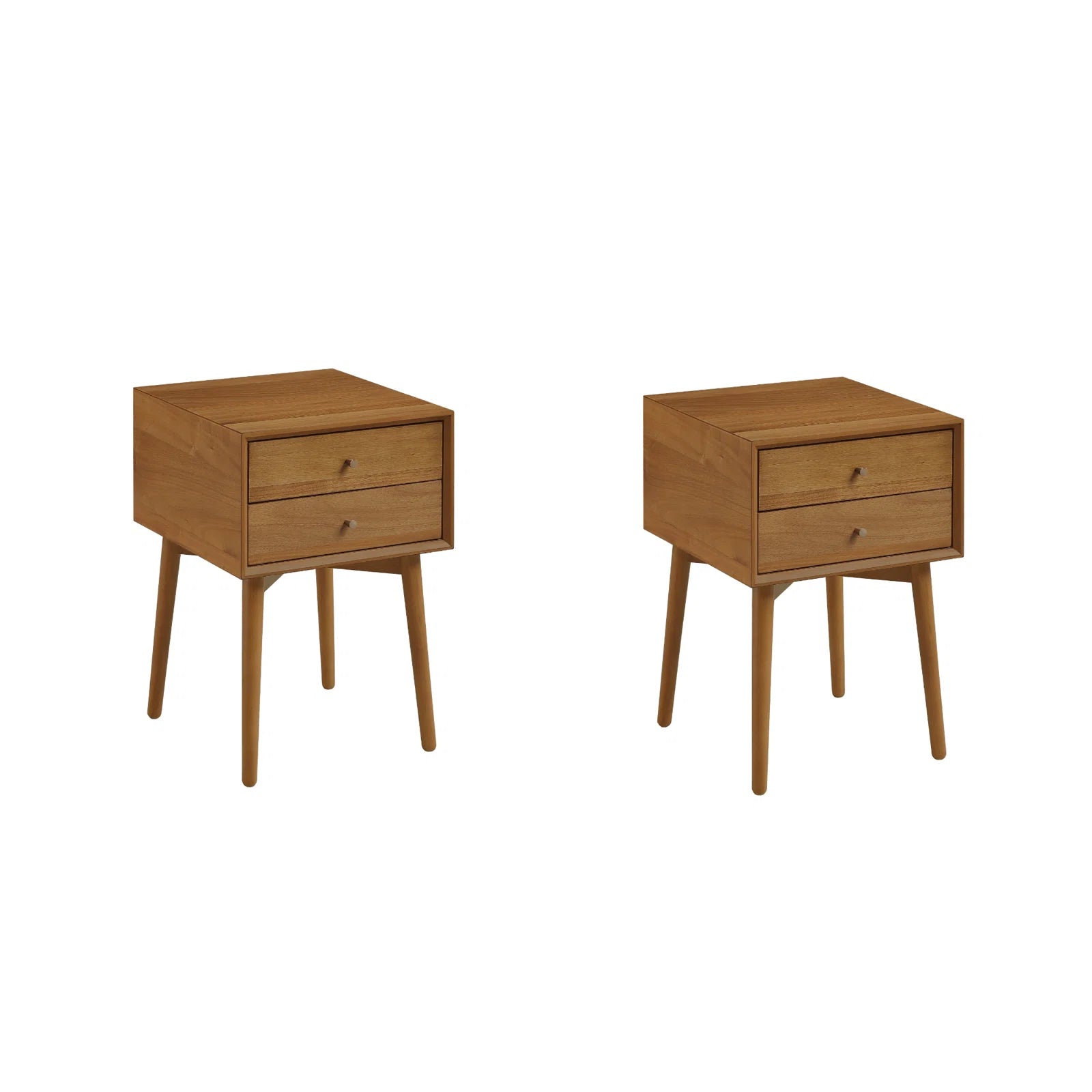 Harper Wood Nightstand (Set of 2) - From Where - 