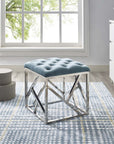 Harry Metal Ottoman - From Where - 