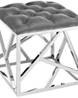 Harry Metal Ottoman - From Where - 