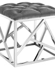 Harry Metal Ottoman - From Where - 