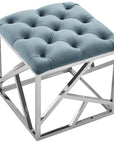 Harry Metal Ottoman - From Where - 