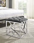 Harry Metal Ottoman - From Where - 