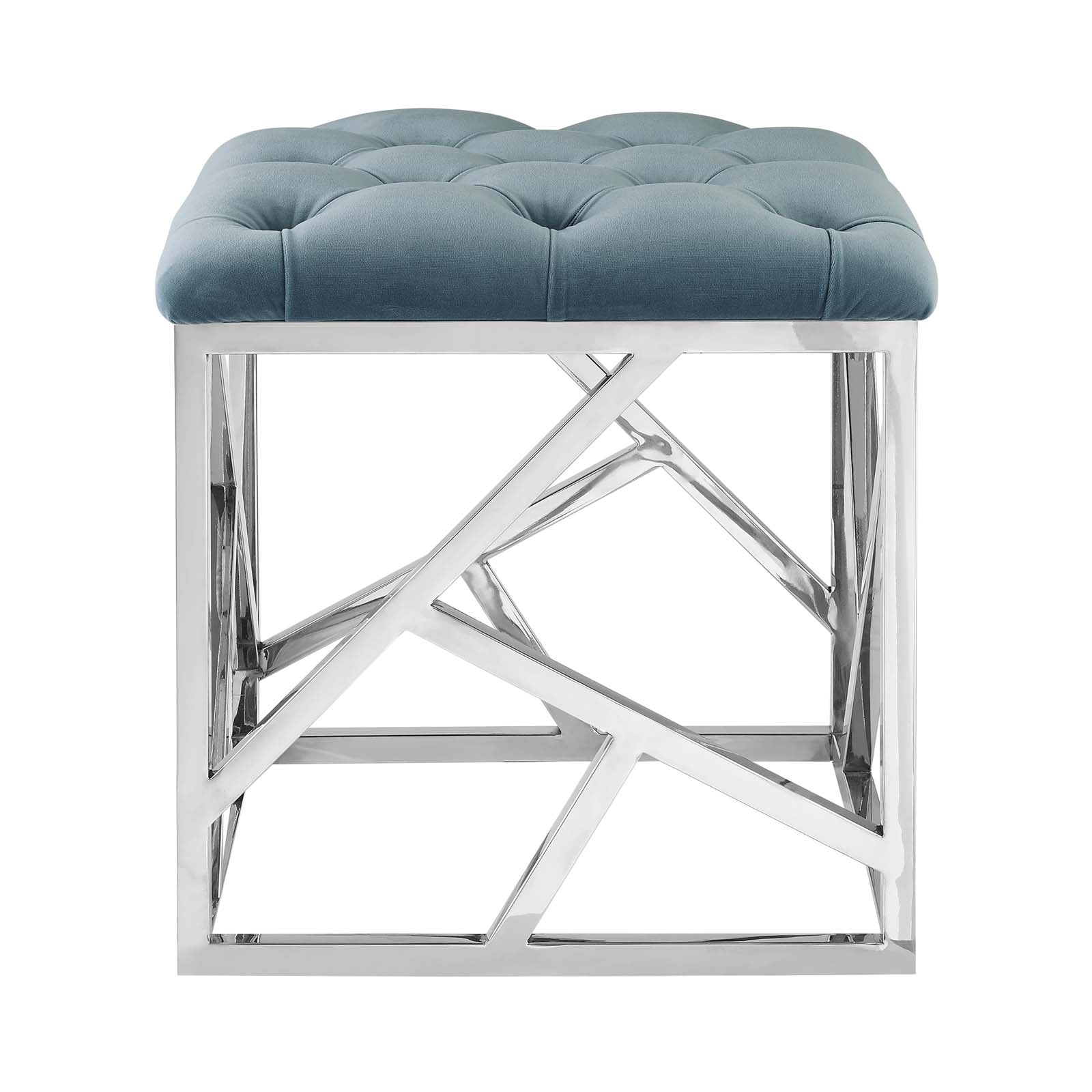Harry Metal Ottoman - From Where - 