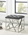 Harry Metal Ottoman - From Where - 