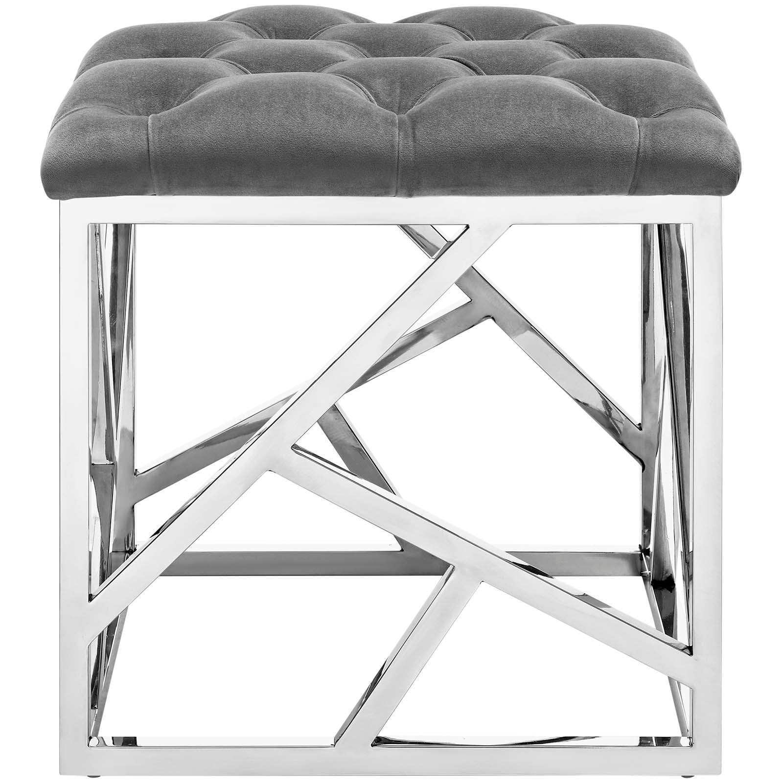Harry Metal Ottoman - From Where - 