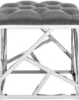Harry Metal Ottoman - From Where - 