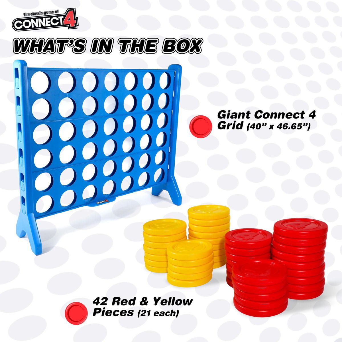 Hasbro's Original Connect4 Super - Sized - From Where - 