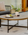 Haskel 40" Outdoor Coffee Table - From Where - 