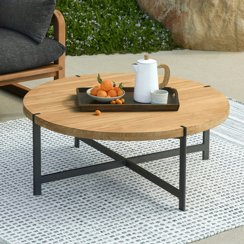 Haskel 40" Outdoor Coffee Table - From Where - 
