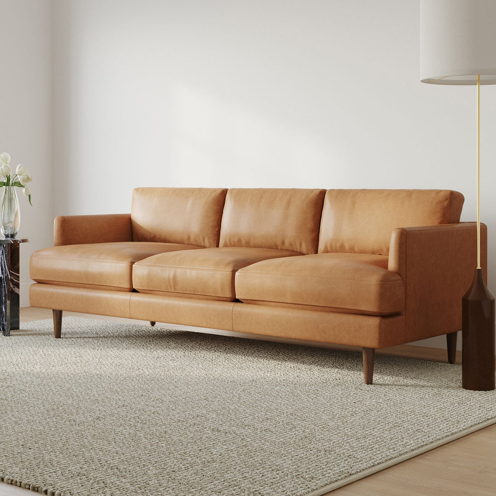Haven Loft Leather Sofa (86") - From Where - 