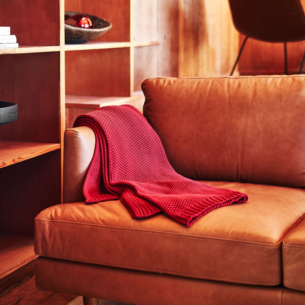 Haven Loft Leather Sofa (86") - From Where - 