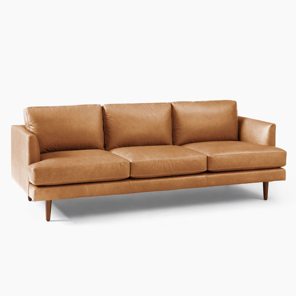Haven Loft Leather Sofa (86") - From Where - 
