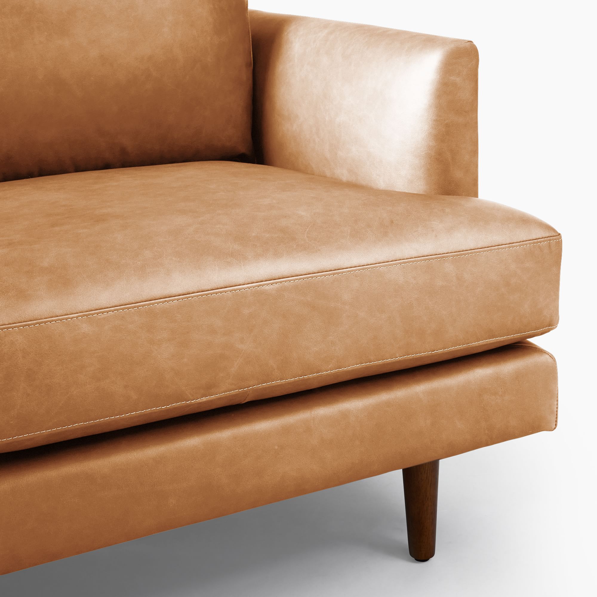 Haven Loft Leather Sofa (86&quot;) - From Where - 