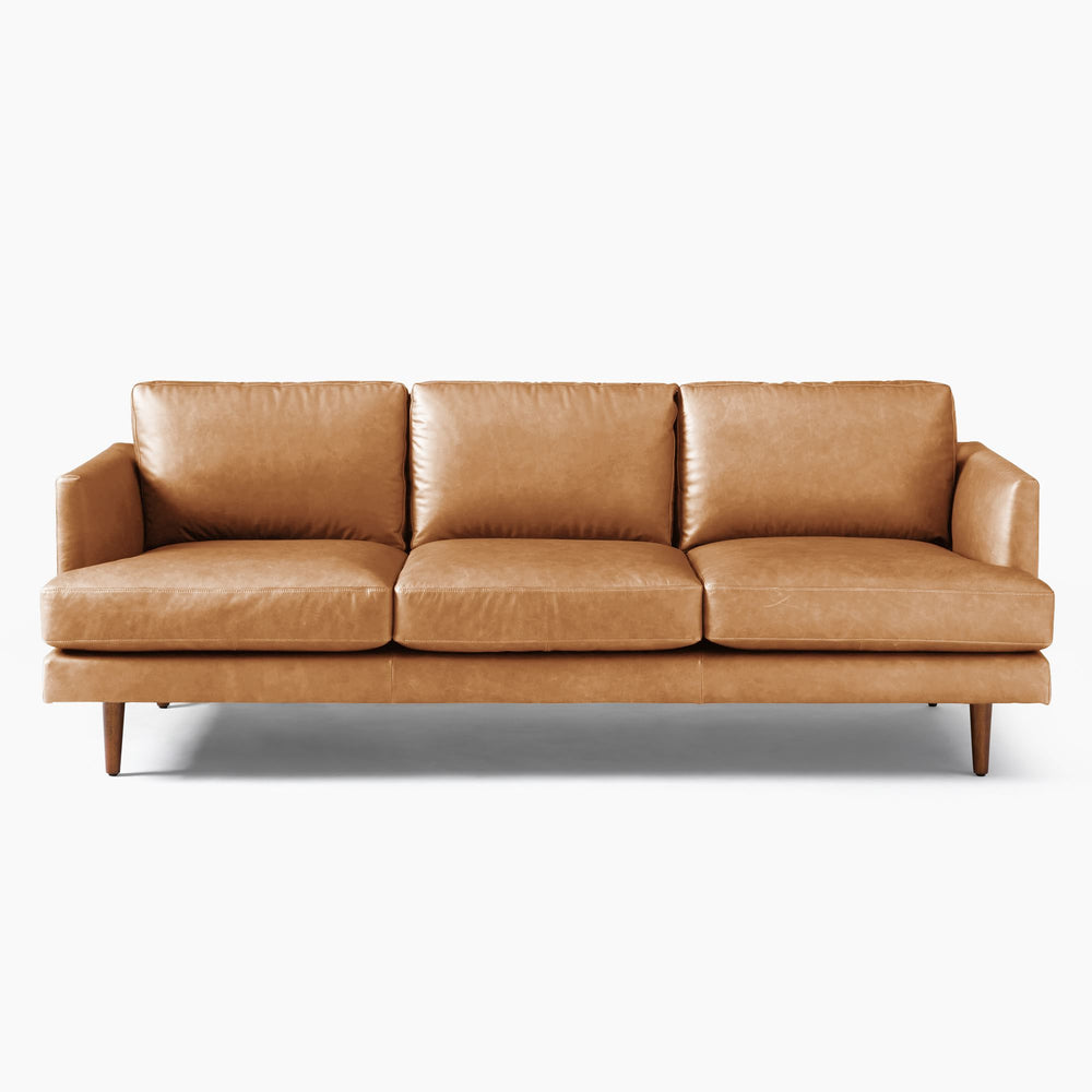 Haven Loft Leather Sofa (86") - From Where - 