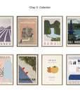 Hawaii Travel Poster Framed Canvas - From Where - 