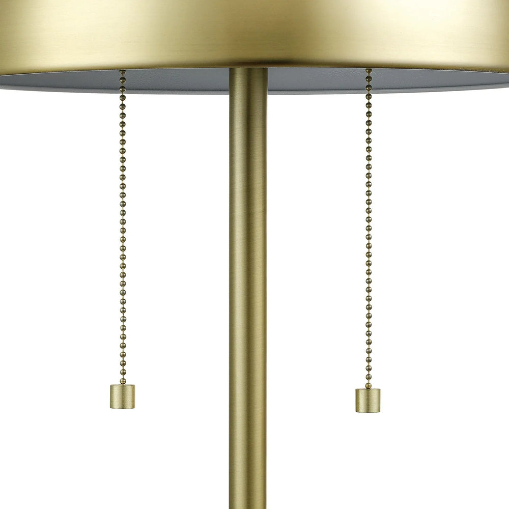 Haydel 2 - Light Matte Brass Table Lamp - From Where -