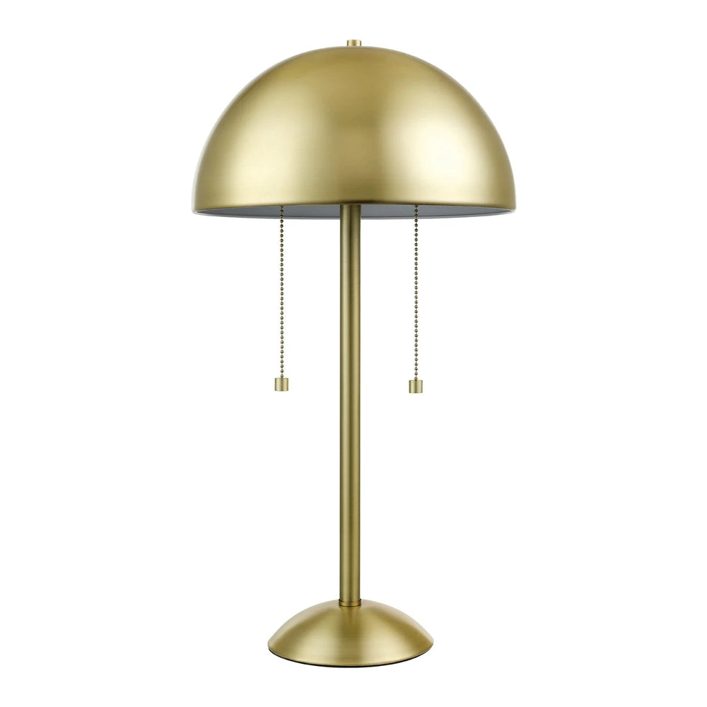 Haydel 2 - Light Matte Brass Table Lamp - From Where -