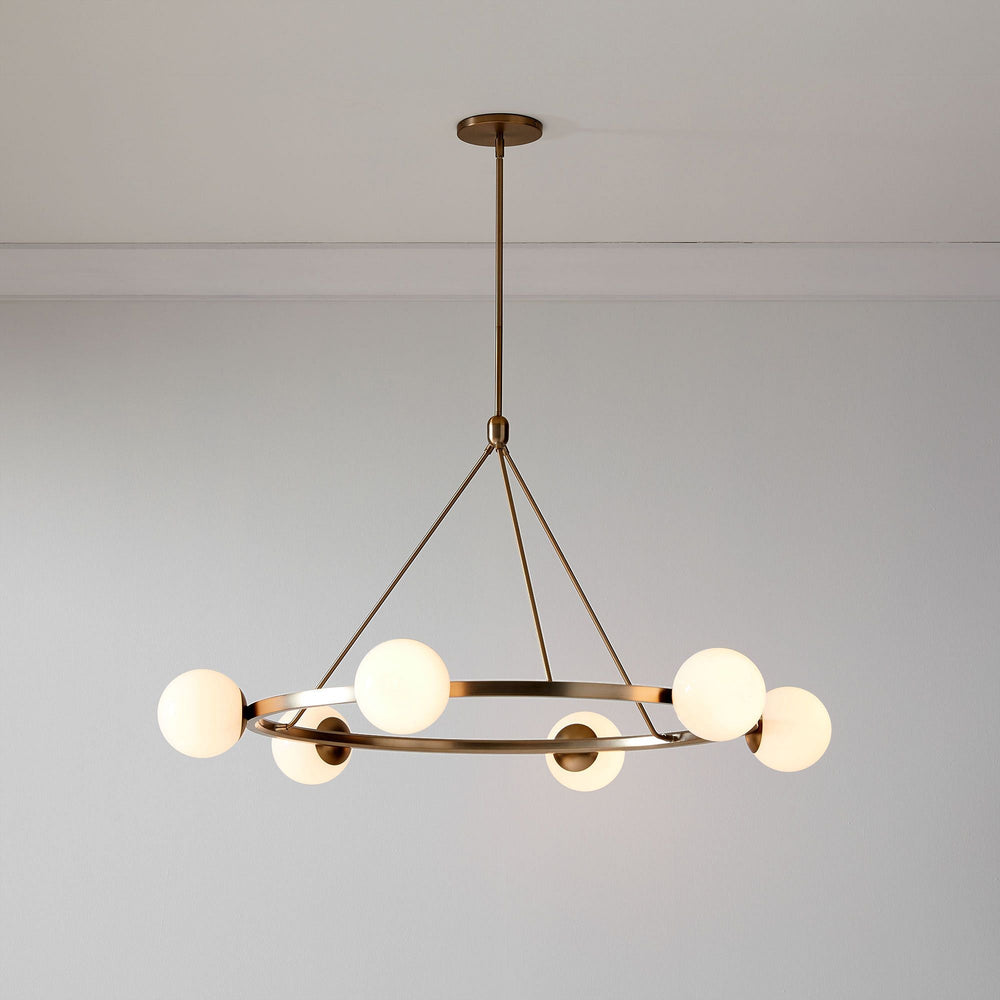 Hayes Round 6 - Light Chandelier - From Where -