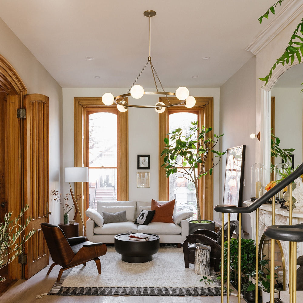 Hayes Round 6 - Light Chandelier - From Where -