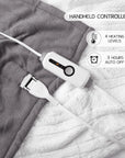 Heated Electric Throw Blanket - From Where - 