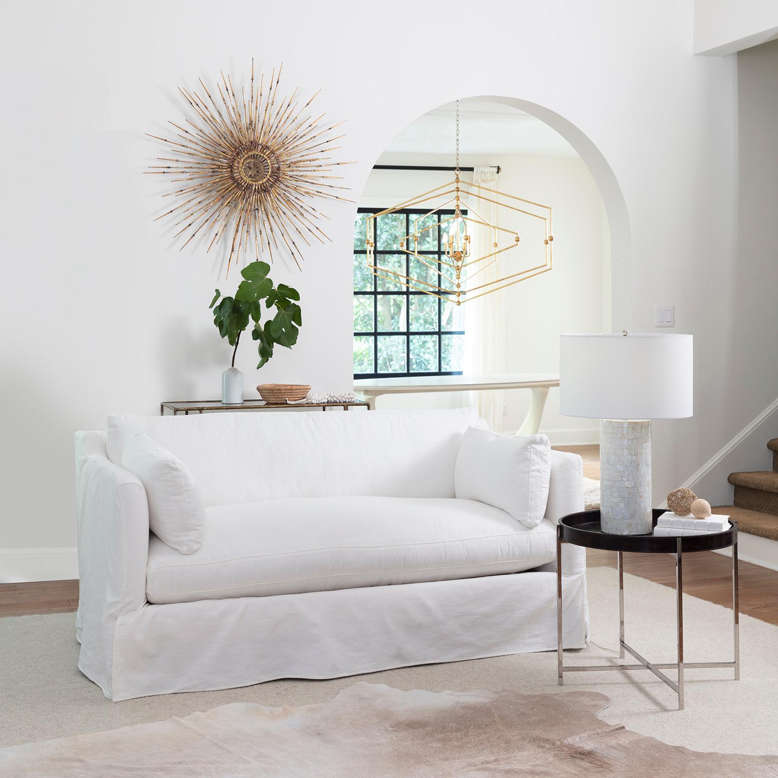 Heavenly Mother of Pearl Table Lamp - From Where - 