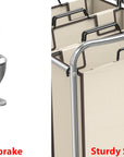 Heavy - Duty 3 - Bag Laundry Sorter Cart - From Where - 