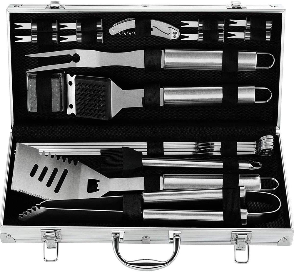 Heavy Duty BBQ Grill Tools Set - From Where - 