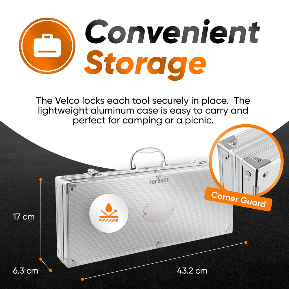 Heavy Duty BBQ Grill Tools Set - From Where - 