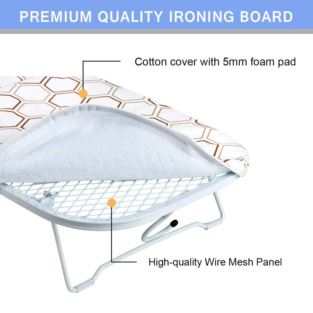 Heavy Duty Ironing Board with Mesh Metal Base - From Where - 