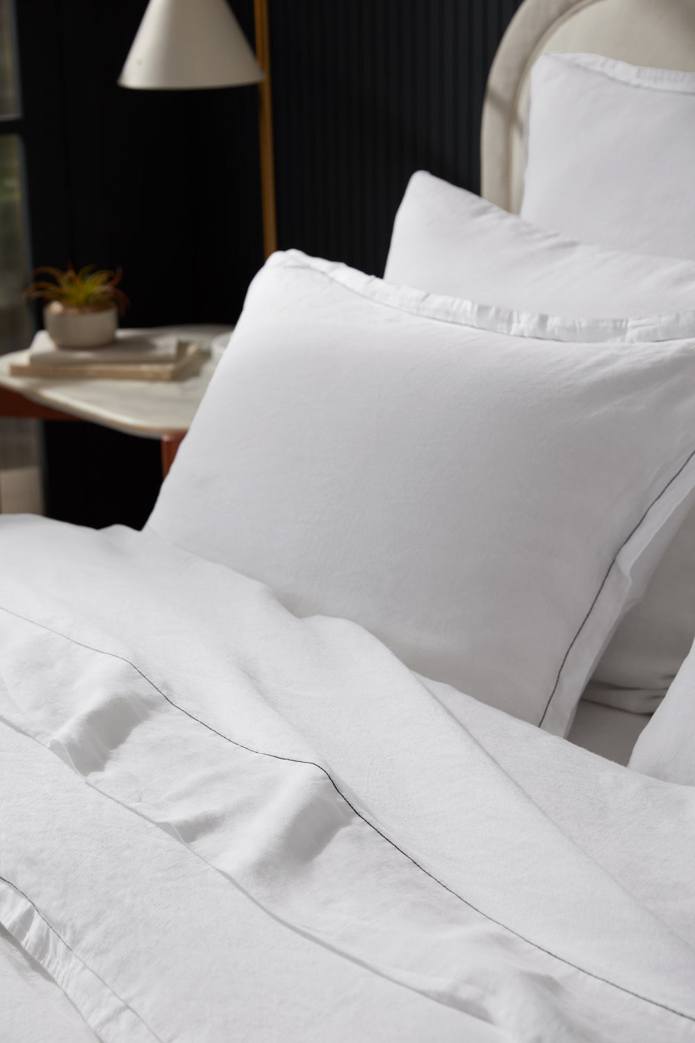 Heirloom TENCEL™ Linen Euro Sham - From Where -