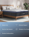 Helix Midnight Luxe Queen Mattress - From Where Finds - 
