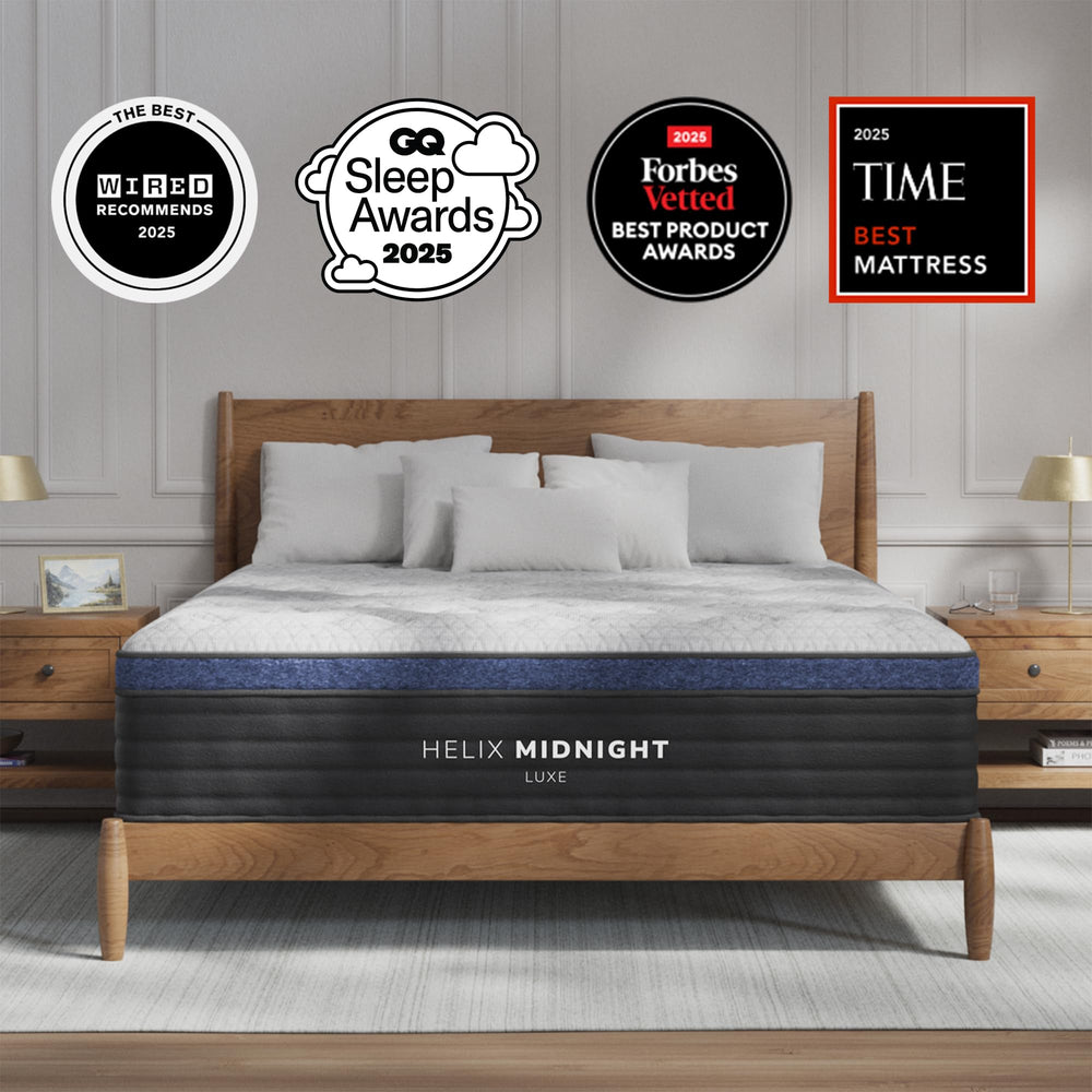 Helix Midnight Luxe Queen Mattress - From Where Finds - 