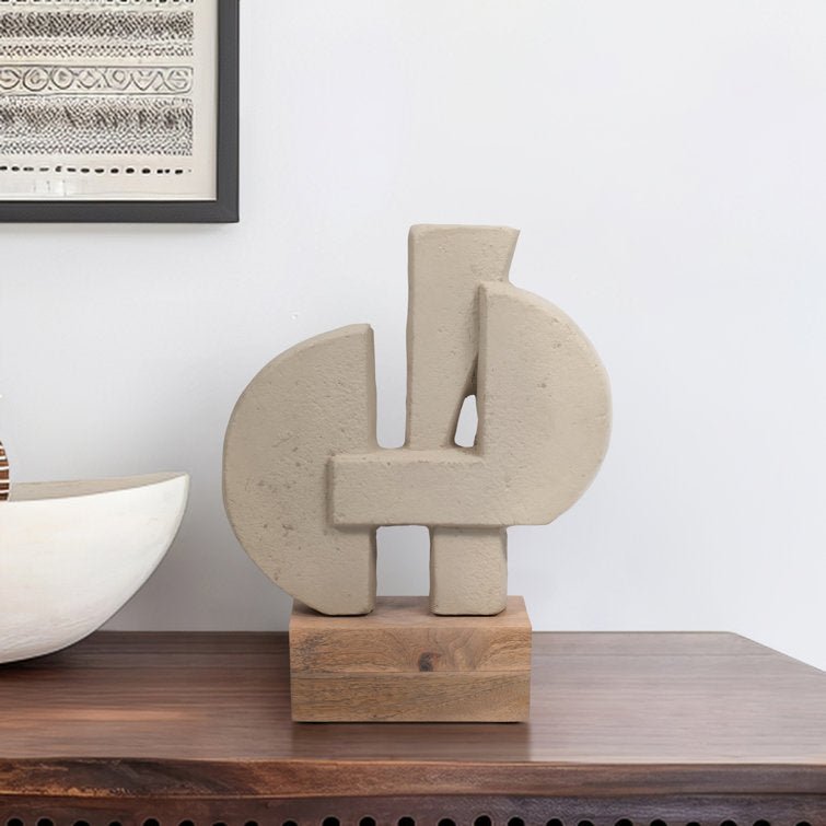 Hellinger Ecomix and Wood Artisanal Sculpture - From Where - 
